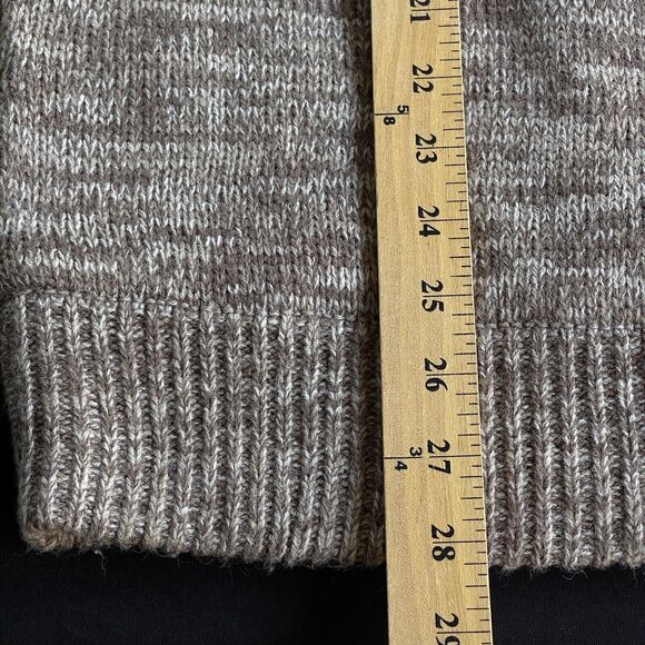 Weatherproof Jacket Mens Large Full Zip Brown Sherpa Lined Shawl Collar Pockets - Picture 9 of 9